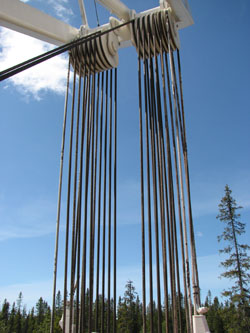 Den stora kranen 550ton på Ursåsen